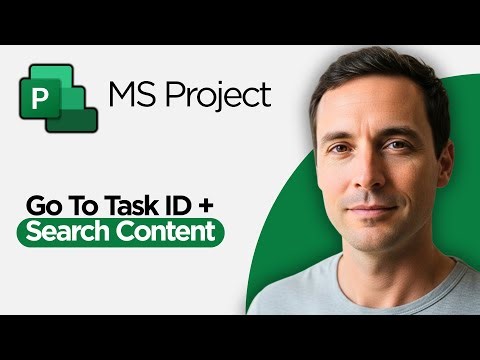 How to Go to Task ID + Search Content in Microsoft Project (2026 Full Guide)