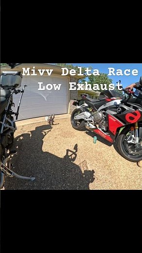 Aprilia RS 660 Stock Exhaust vs Mivv Delta Race Low Exhaust