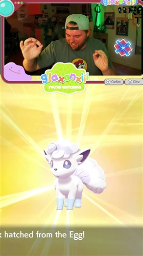 Hard To Tell... but SHINY ALOLAN VULPIX!