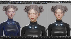 女猎手 —— Blender 角色建模全流程