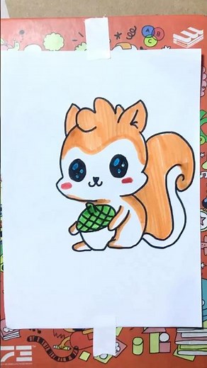 How to Draw Squirrel | Easy Step by Step Drawing Tutorial 🎨