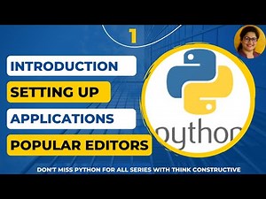 Python Introduction and Setting Up | L - 1