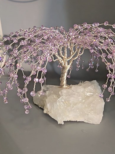 Creating Beautiful Wire Tree Branches with Beads
