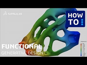 Functional Generative Design | Additive Manufacturing | 3DEXPERIENCE Platform Tutorial | Part 1/2