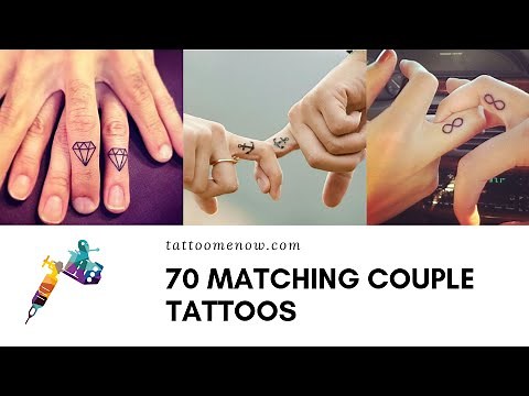 70 Cute Matching Couple Tattoos (2019)