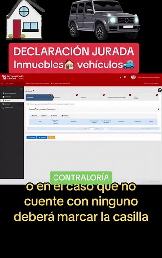 Guía para la Declaración Jurada de Bienes 2024