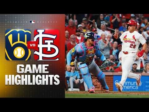 Brewers vs. Cardinals Game Highlights (5/4/26) | MLB Highlights