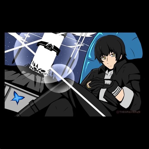 Wuthering Waves in Gurren Lagann Eyecatch... style? #shorts