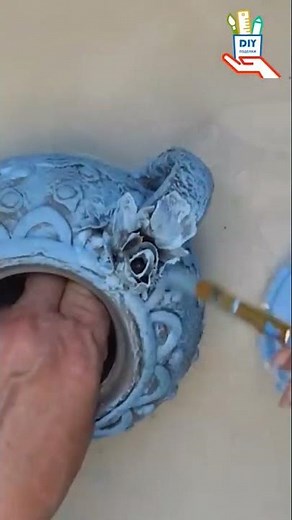 Tea pot to flowerpot - short video #short#shorts#DIY