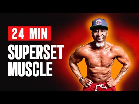 24 Min Muscle Building Workout At Home (Men Over 40)