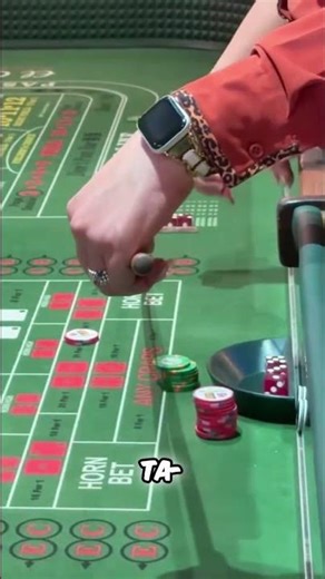 Craps Table Madness: Unbelievable 12s! (High Stakes) #shorts