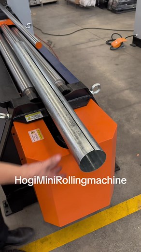 HOGI Mini CNC 4Roller rolling machine Full servo motor control Higher efficiency for small diameter roll forming. #diameter #servomotor #fullservo #cncrollingmachine #4rolls #roller #rollforming #rollbending #cylinder #tank #Galvanized #galvanizedsteel #galvanizedsteel #stainlesssteel #airduct #chinmey #automation #metalsheet #industry #building #platerollingmachine #energysaving #hogicncmachine