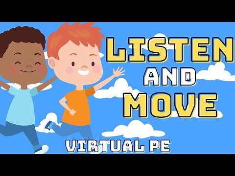 LISTEN and MOVE - Kids Exercise BRAIN BREAK - Kindergarten Virtual PE