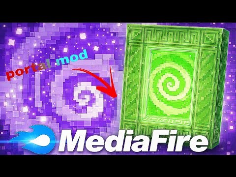 This Portal Mod Saves You HOURS 😳🌀 | MCPE 1.21