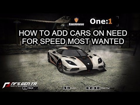 HOW TO ADD NEW CARS ON NFS MOST WANTED 2005 REMASTERED | WITHOUT MOD LOADER | EASY WAY