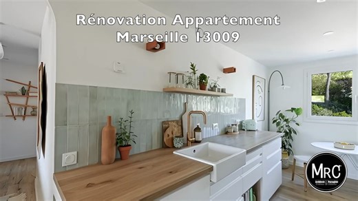 Architecte d’intérieur : rénovation et aménagement d’un appartement à Marseille 13009 Création d’une