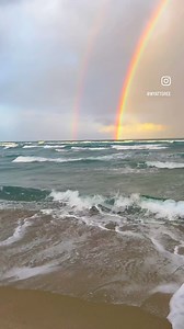 Spirit lead me today and everyday to see the blessings all around me and to appreciate the rainbow in the sky 🌈 | Roma Downey
