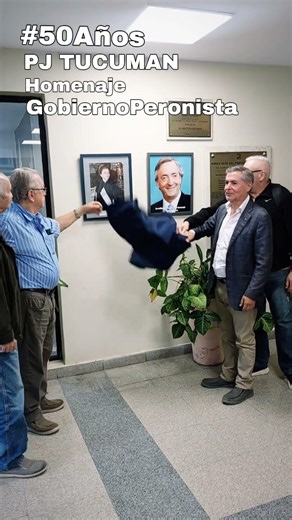 Isabel Peron , 50 años Tucuman Homenaje al Gobierno Peronista