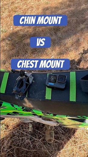 Motocross GoPro POV - Chin Mount Vs Chest Mount #dirtbike #gopro
