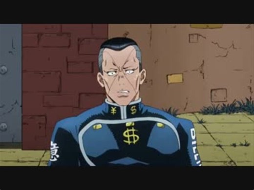 ジョジョの奇妙な冒険DU　4話の虹村億泰