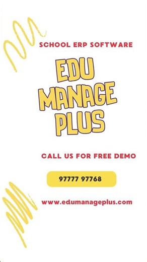 Edu Manage Plus – Best School ERP Software | School ERP Mobile App Demo #schoolerp #school #shorts
