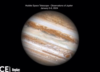 Watch How: Jupiter Spins In Animated Hubble Space Telescope Observations
