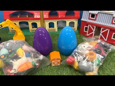 🎁 Farm Animal Toy Fun Surprises! Unboxing & Learning for Kids