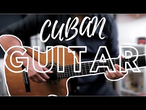 How To Play Cuban Music on just 1 Guitar! - Fingerstyle riffs plus percussion ;)