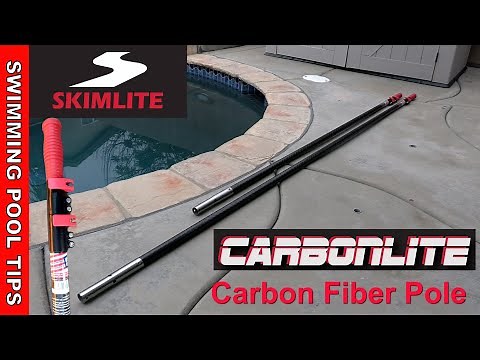 SkimLite CARBONLITE Carbon Fiber Pool Pole