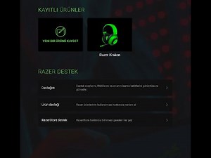 Razer Aktivasyon Kodu Alma