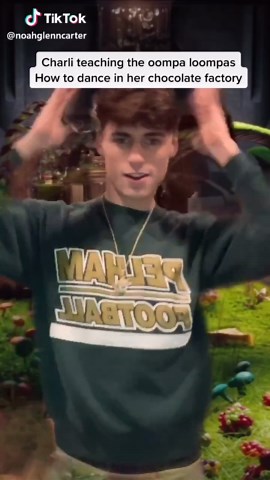 Charli Teaches Oompa Loompas Dance Moves in Chocolate Factory