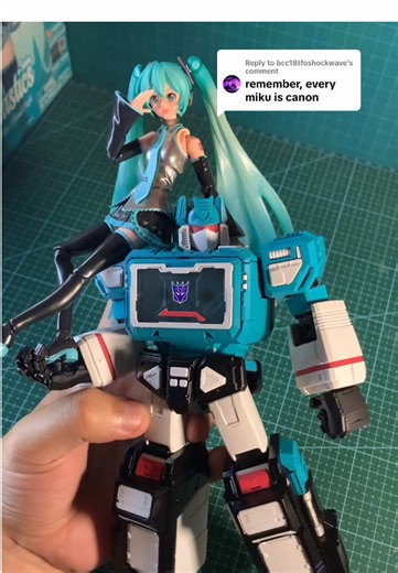 Hatsune Miku and Soundwave Unite in Exciting Action!