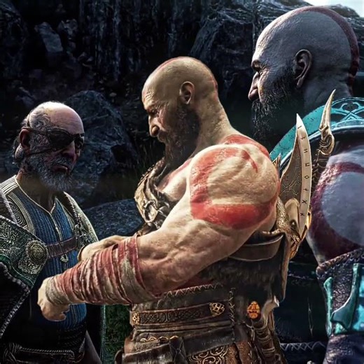 Bro Thinks He's God Killer Kratos | #shortfeed #godofwar #godofwar3 #godofwar4 #godofwarragnarok