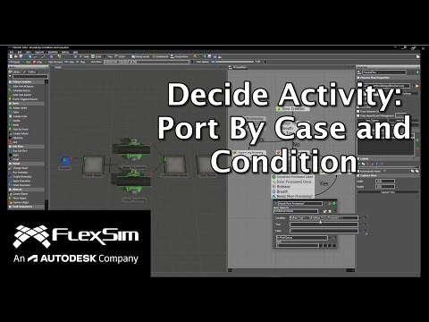 Decide Activity: Port By Case and Condition