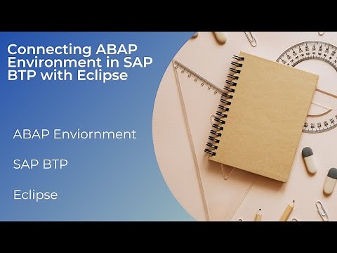 Connecting ABAP Environment with Eclipse | ABAP on Cloud | RAP | Step by Step Guide | Edu Oceans