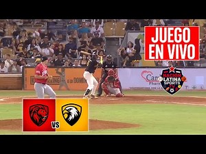 🔴 Leones del Escogido vs Águilas Cibaeñas | LIDOM 25-26 Round Robin EN VIVO