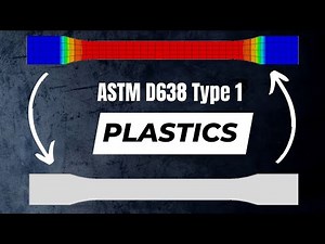 How to design and model ASTM D638 Tensile Specimens in ABAQUS