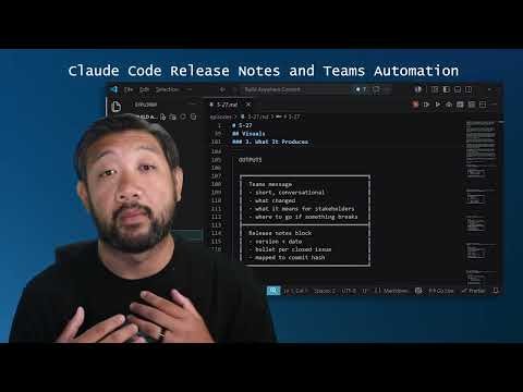 Claude Code Release Notes and Teams Automation