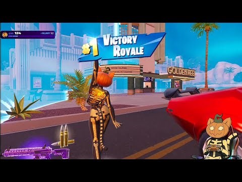SenPie Plays: Fortnite 221 Pumpkin Cat got her first Battle Royale win