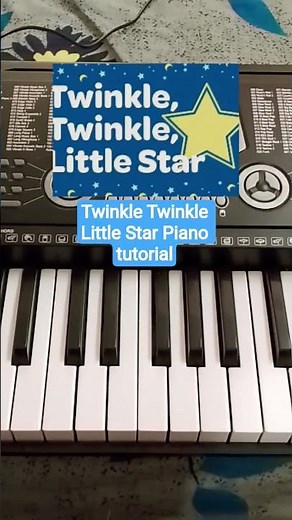 Twinkle Twinkle Little Star Piano tutorial easy step by step 🎹🎶