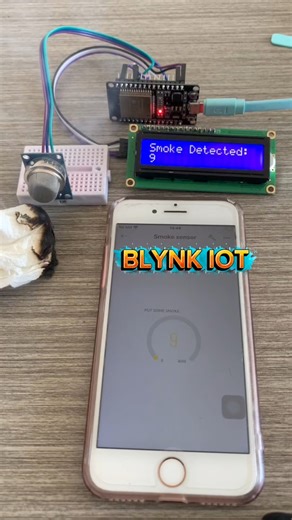 DIY Air Quality Monitoring using Blynk IoT Cloud and ESP32 | Upload Ideas with Itamar