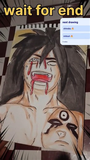 drawing MADRA🔥 #drawing #anime #madara #naruto