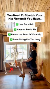 287K views · 1.3K reactions | Tight hips? Stretch it out! 律‍♂️ This hip flexor stretch helps improve posture, relieve lower back tension, and boost mobility—especially if you sit a lot. #HipFlexorStretch #MobilityMatters #StretchToFeelGood | Physical Therapy Session | Facebook