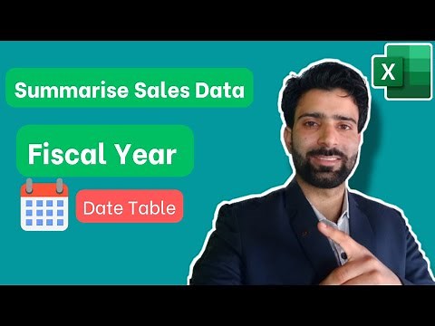 Fiscal Year Calculations in Microsoft Excel | Create a Fiscal Year Date Table in Power Pivot