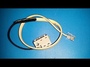 LEGO RCX Type Touch Sensor to EV3 Adapter Cable