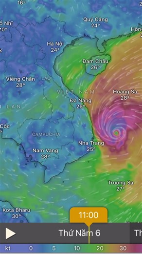 42K views · 444 reactions | Bão "cuồng phong" Kalmaegi sắp đổ bộ...