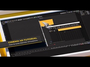 How to Loop an Alembic Simulation in Cinema 4D