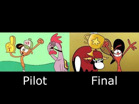 Pilot vs. Final (Wander Over Yonder)