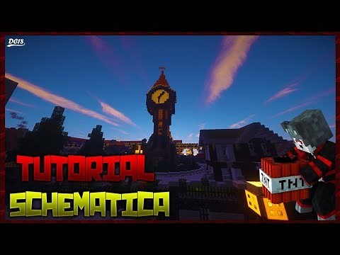 MINECRAFT 1.8 || Schematic Mod || Como usarlo e instalarlo V2 || Explicado a fondo
