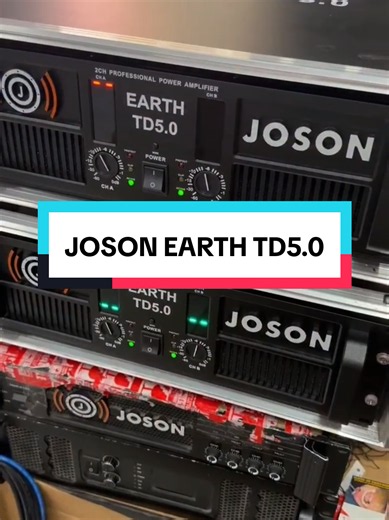 Joson EARTH TD5.0 Class TD Power Amplifier #Joson #JosonPHOfficial #JosonOfficialStore #JosonWorldElectronicsPH #Josonstore